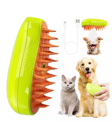CEPILLO DE VAPOR PARA MASCOTAS 3 EN 1